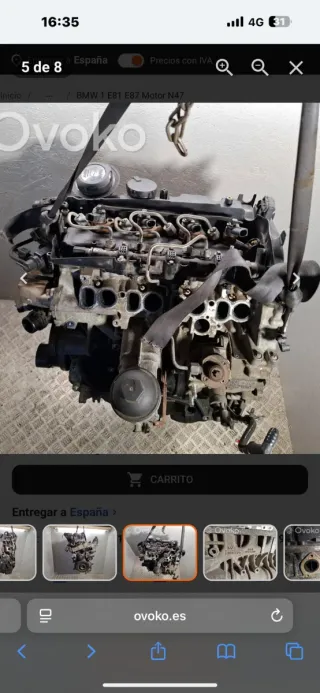 Despiece Motor BMW N47 Completo