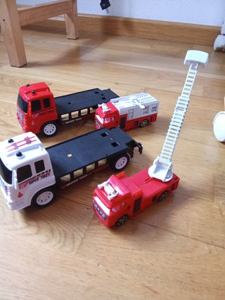 Camiones de bomberos de juguete