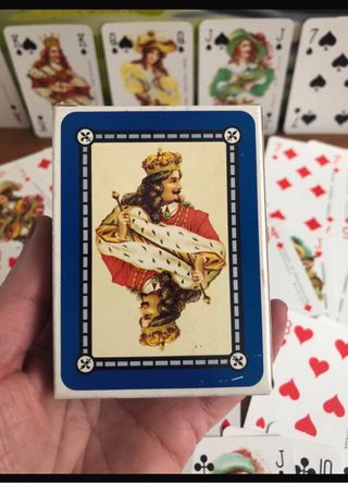Carte da gioco vintage Modiano