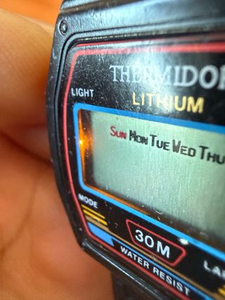 Reloj Thermidor Lithium Digital