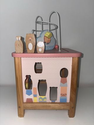 Cubo actividades madera infantil Vertbaudet