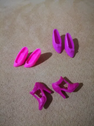 Lotto scarpe Barbie