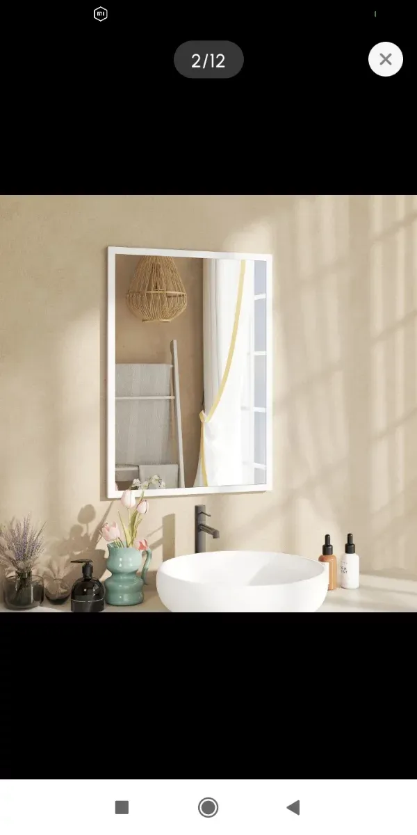 Espejo recibidor/baño 70x50cm