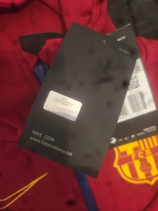 Chaqueta Nike Barça Niño Roja