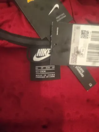 Chaqueta Nike Barça Niño Roja