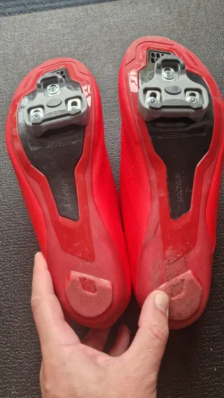 Sapatilhas Shimano RC3 Ciclismo Estrada Vermelhas