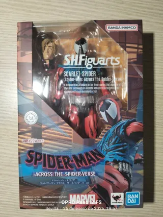 Sh figuarts across the Spiderverse Scarlata