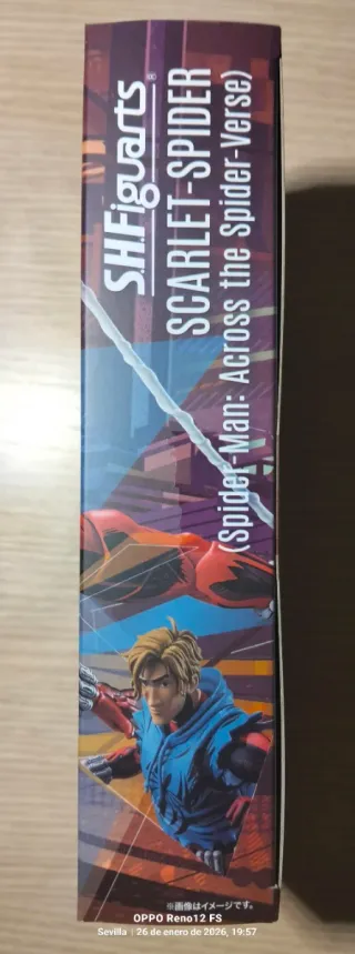 Sh figuarts across the Spiderverse Scarlata