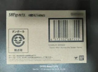 Sh figuarts across the Spiderverse Scarlata