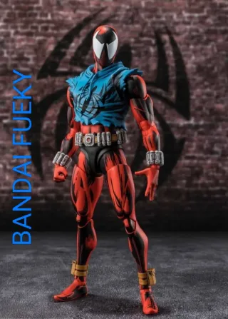 Sh figuarts across the Spiderverse Scarlata