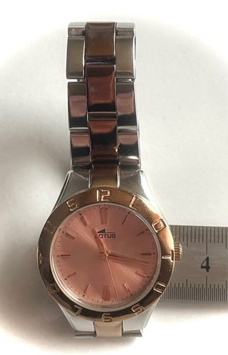 Reloj Lotus Mujer Oro y Rosa