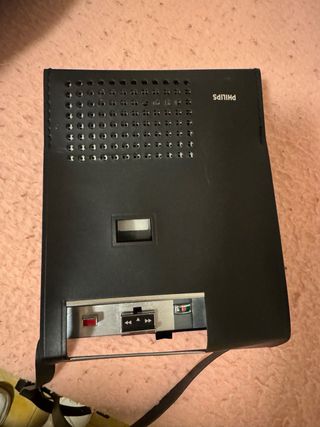 Grabadora Cassette Philips con Micrófono