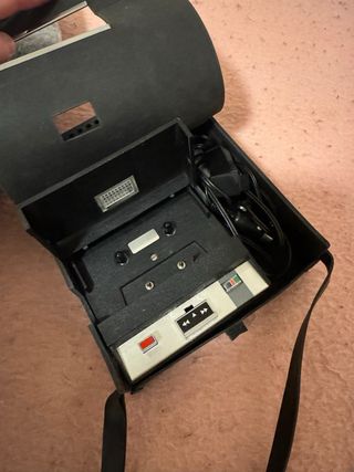 Grabadora Cassette Philips con Micrófono