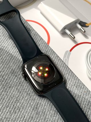 Apple Watch S7 45mm Acero Negro Como Nuevo