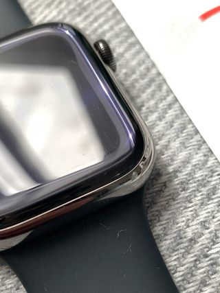 Apple Watch S7 45mm Acero Negro Como Nuevo