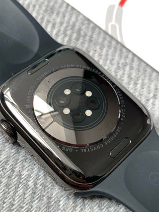 Apple Watch S7 45mm Acero Negro Como Nuevo