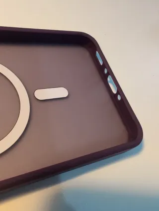 Funda Samsung A56 Morada Magnética