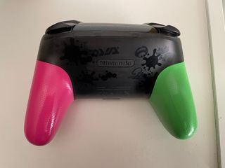 Mando Nintendo Switch Pro Splatoon 2. Para piezas.