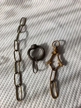 Florones y cadenas para lámpara