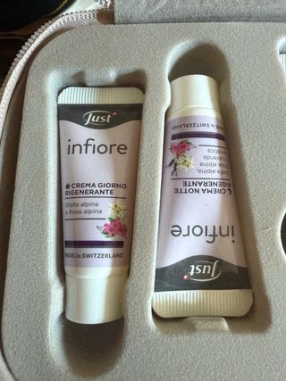 Cofanetto creme viso Just infiore