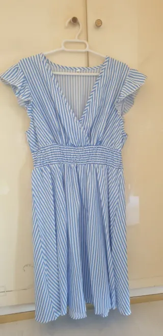 Vestido Verano Rayas Talla L