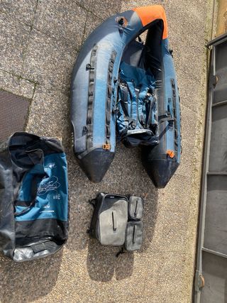 Pato de pesca Float Tube Decathlon