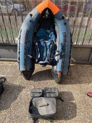 Pato de pesca Float Tube Decathlon