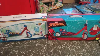 Patinete Spiderman 3 Ruedas