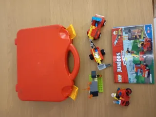 Lego Bomberos Moto y Casa