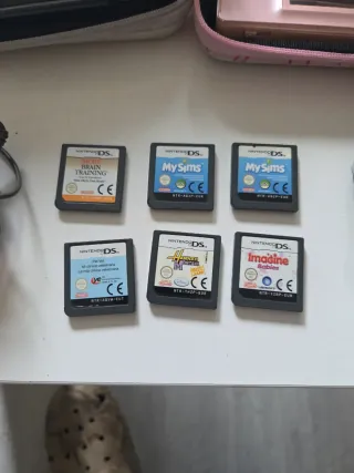 2 nintendo ds lite con juegos