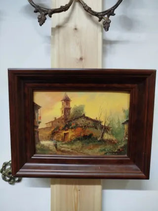 Pareja de Cuadros Decorativos Madera