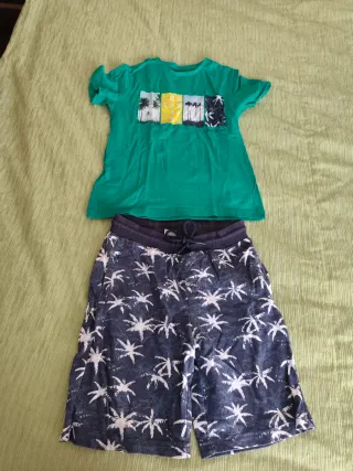 Conjunto camiseta y pantalón corto Mayoral talla 8