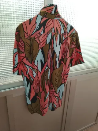 Camisa Volcon M Manga Corta Estampada