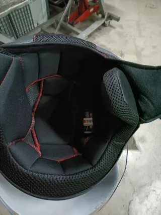 Casco MT Helmets OF501B Negro Mate Talla L