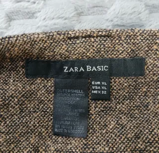 Falda Zara Tweed Lana Talla XL