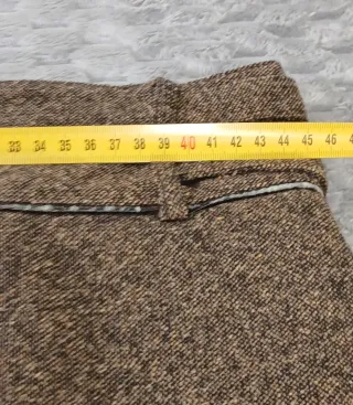 Falda Zara Tweed Lana Talla XL