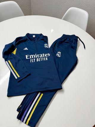 Chándal Real Madrid Adidas Azul Talla 10 años