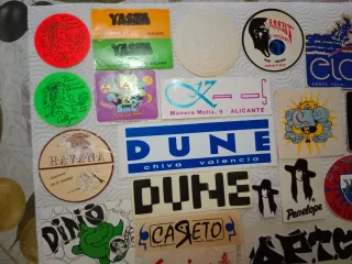 Pegatinas Discotecas Varias