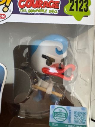 Funko Pop 2123 Le Quack Courage The Cowardly Dog