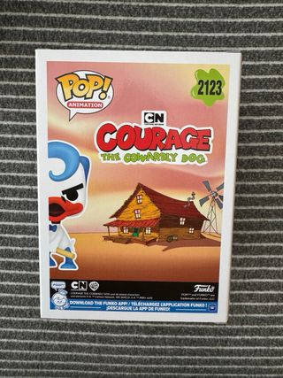 Funko Pop 2123 Le Quack Courage The Cowardly Dog