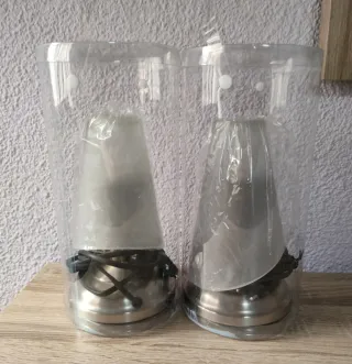 Lote 2 lamparas mesita noche