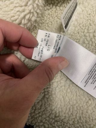 Cazadora Levis Borrego Azul