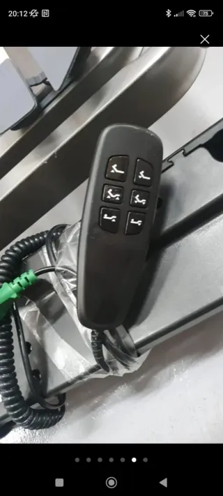 Cama articulada eléctrica gris plata