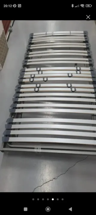 Cama articulada eléctrica gris plata