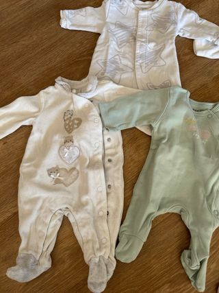 5 tutine neonato 0-1 mese