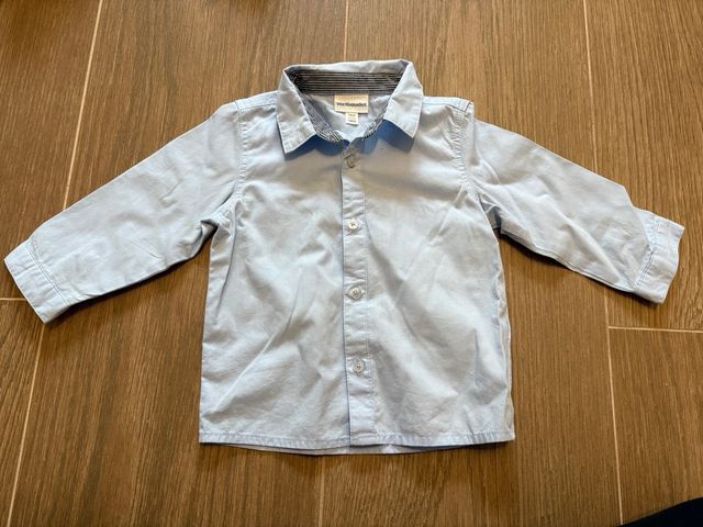 Camisa y chaleco bebé 12 meses boda o comunion