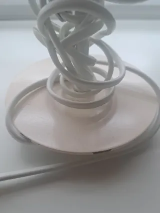 Lámpara infantil rosa con osito