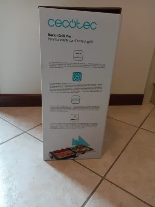 Griglia Elettrica Cecotec Rock'n Grill Pro