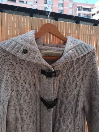 Chaqueta punto Bershka borreguito Talla M