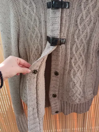 Chaqueta punto Bershka borreguito Talla M